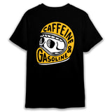 Biker's T-Shirt- Caffeine and Gasoline for bikers