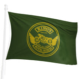 King's Royal Riders MC. Flag for Bike