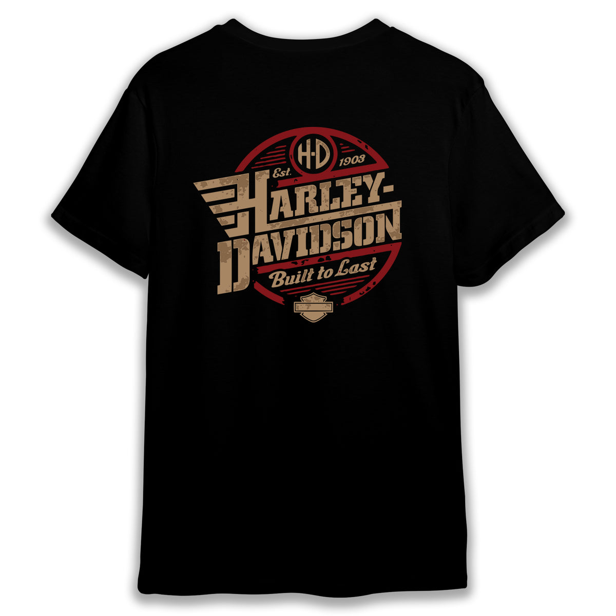 Biker's T-Shirt- Harley Davidson Vinatge